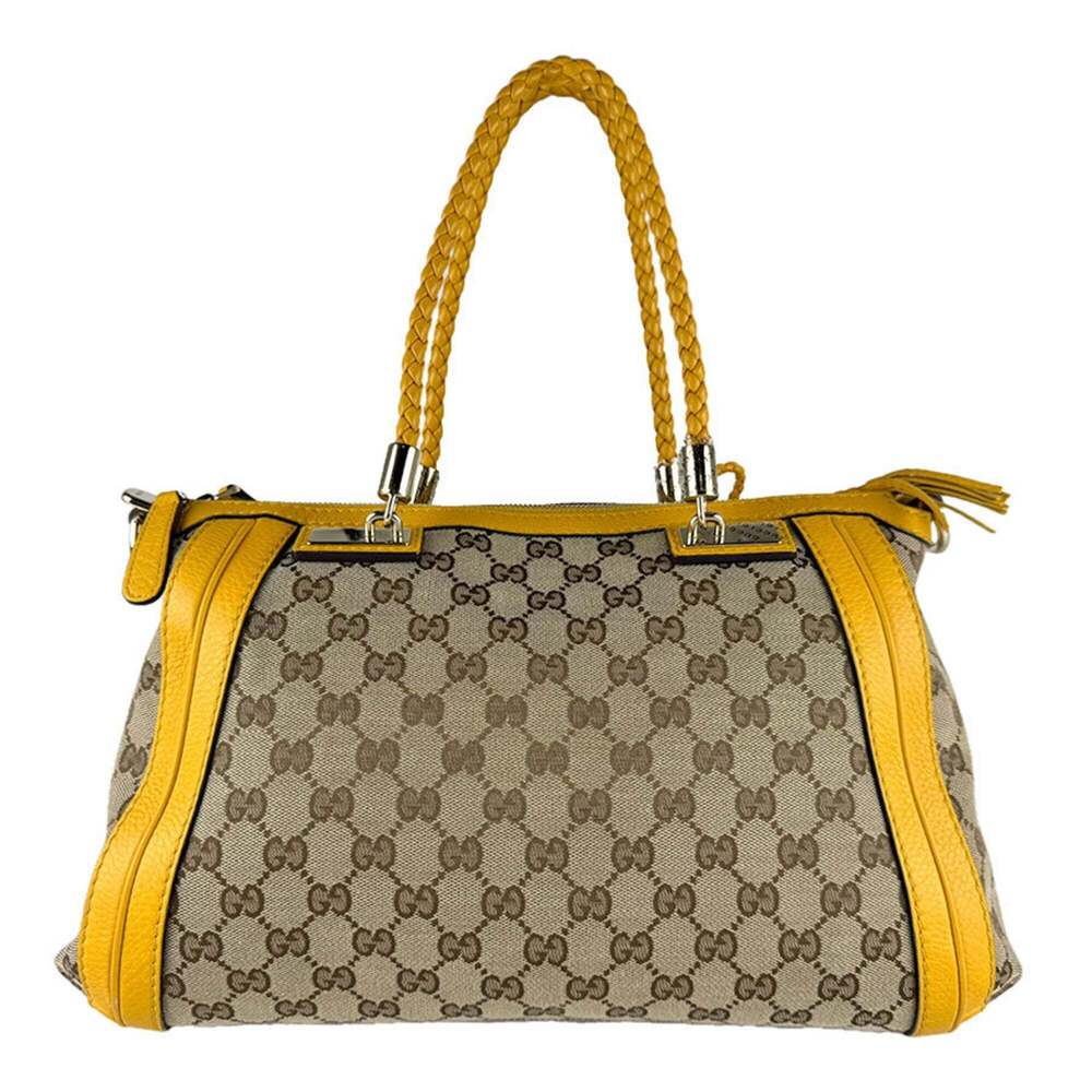 GUCCI Brown Leather Shoulder Bag - Picture 3 of 14
